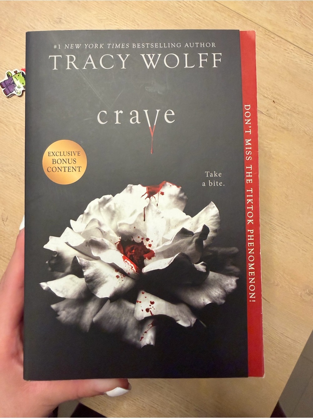 Crave by Tracy Wolff  - Black and Red Cover